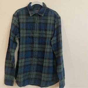 NWT J.Crew Factory Flannel Shirt M